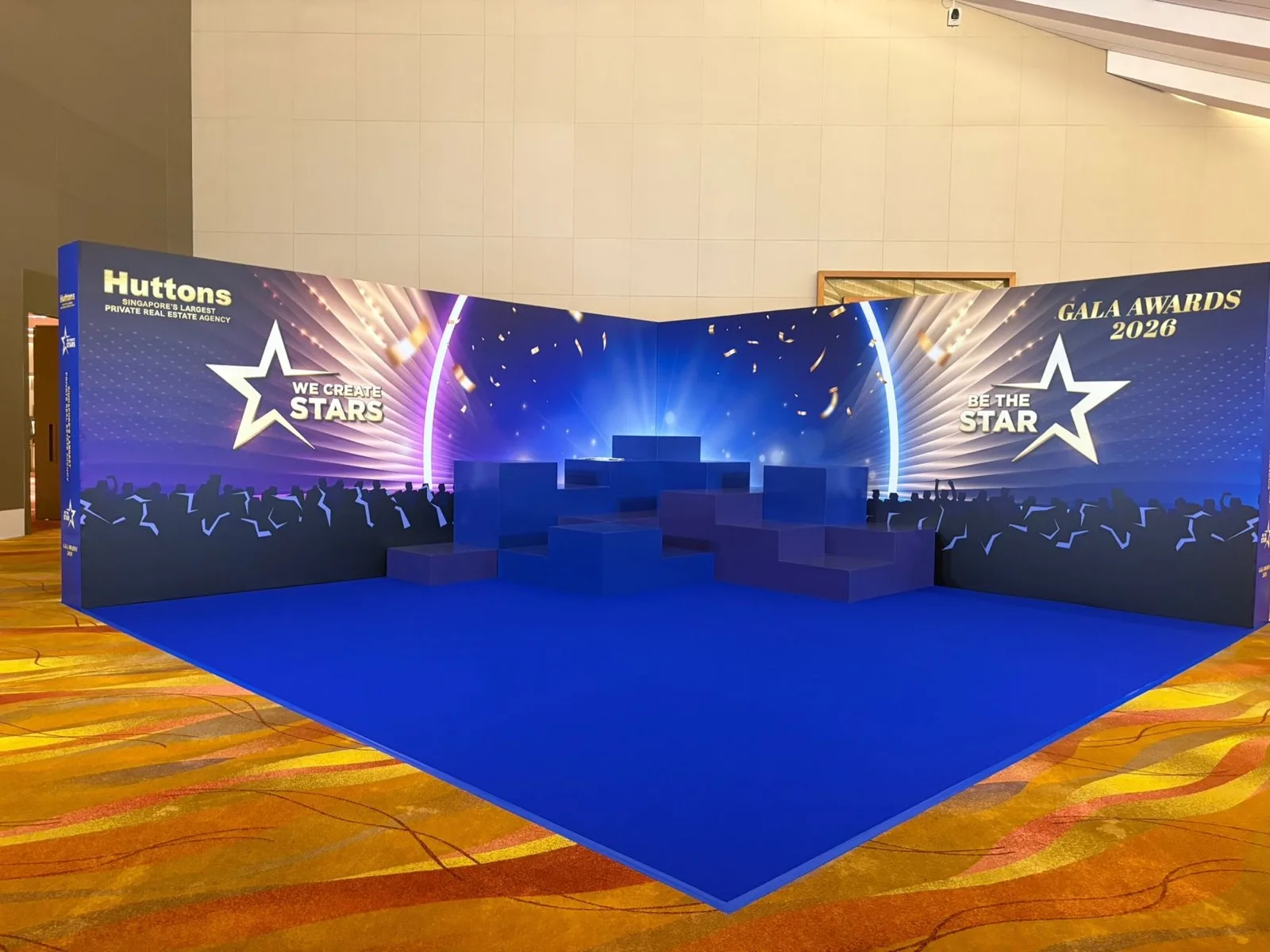 We Create Stars event photo installation