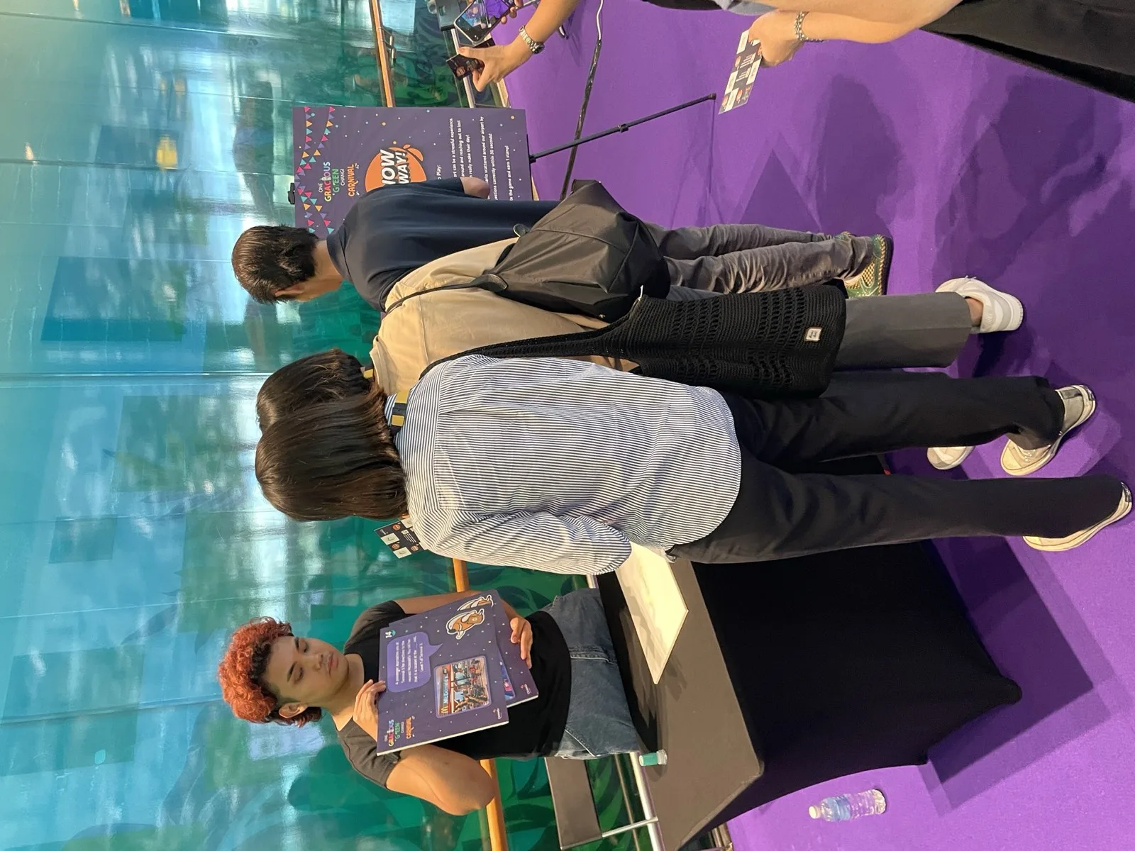 Guests engaging with the One Gracious Green Changi activity